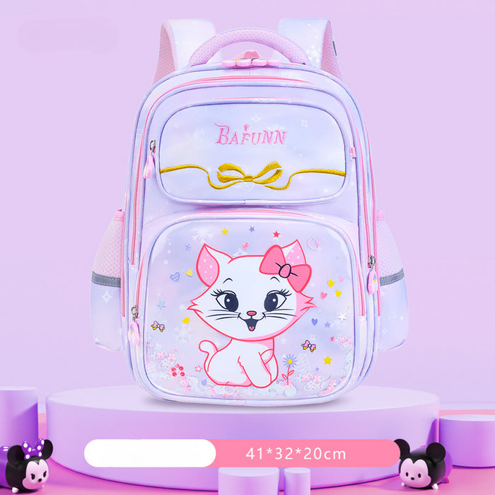 Wholesale Cartoon Cat Large Capacity Children's Oxford Cloth Backpack JDC-BP-Bafn011