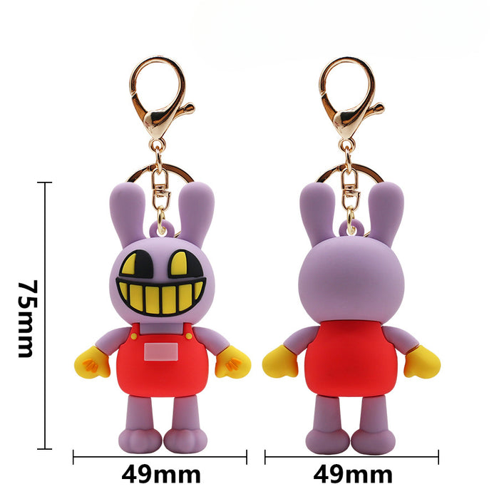 Wholesale Cartoon Game Clown Doll Keychains JDC-KC-HaoAn017