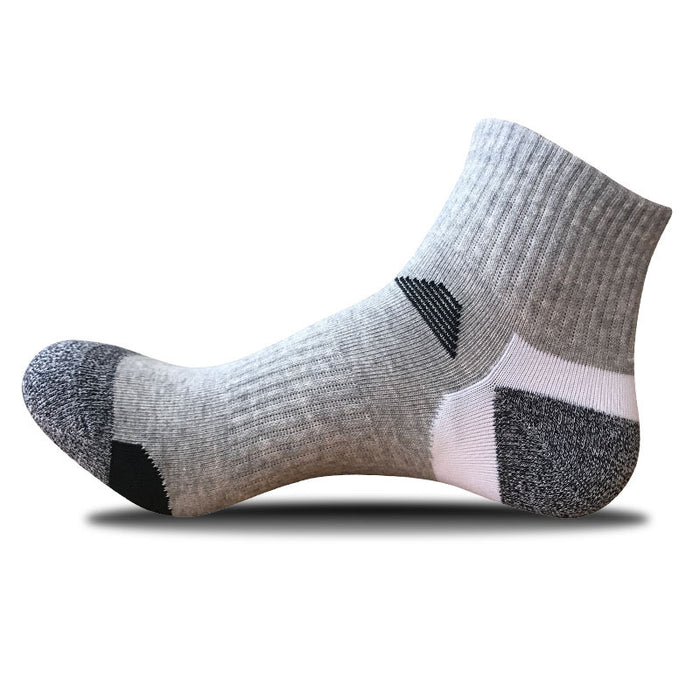 Wholesale Socks, midsole, anti slip, sweat absorbing, running sports socks, professional outdoor fitness socks, cotton
