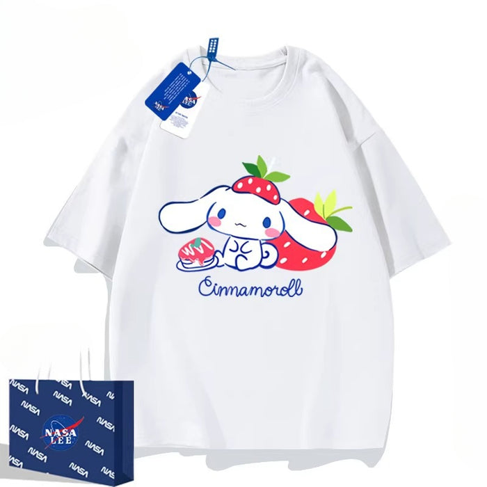 Wholesale Wholesale Cartoon Cute Short-sleeved T-shirts JDC-CTS-LuY003