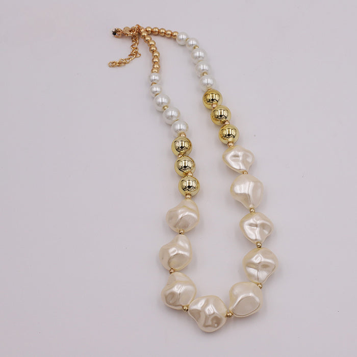 Wholesale Baroque Pearl Necklace JDC-NE-YaXue009