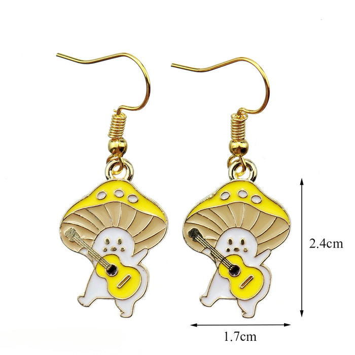 Wholesale Cartoon Animal Resin Earrings JDC-ES-niqing019