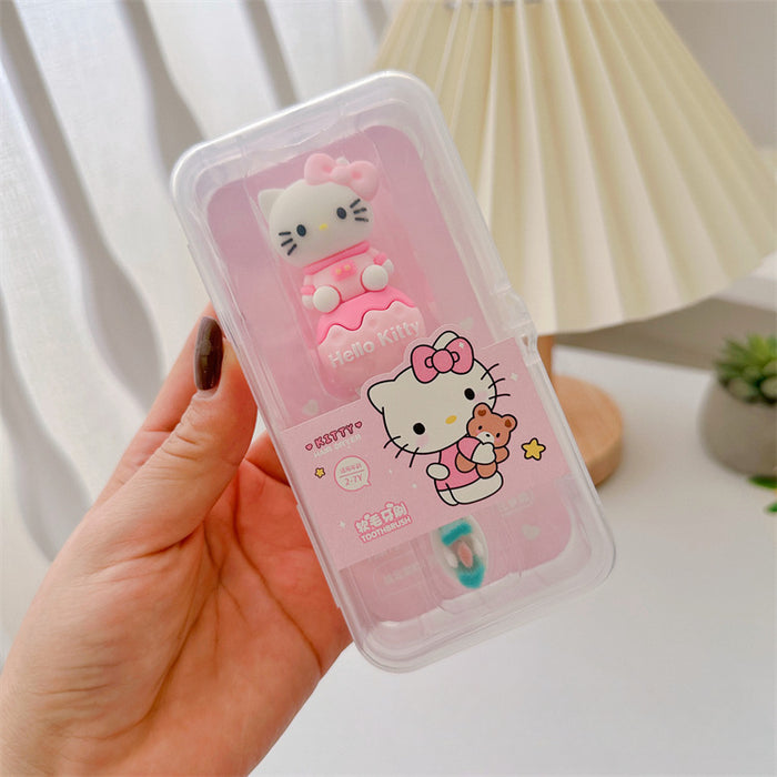 Wholesale Cartoon Cute Children Soft Plastic Toothbrush JDC-TBH-Ceguan001