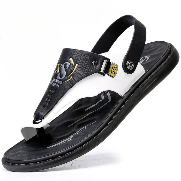Wholesale Large Size Latex Soft Sole Flip-flop Men's Sandals JDC-SP-BenYuan001