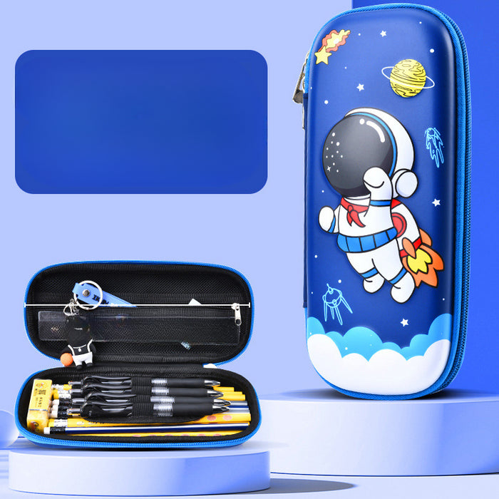 Wholesale Cartoon 3D Stereo Leather Pencil Case JDC-PC-QQBB001