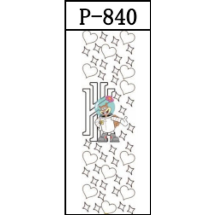 Wholesale 5pcs UV DTF Packing Cartoon Printing Pattern Pen Stickers JDC-ST-JieSheng087