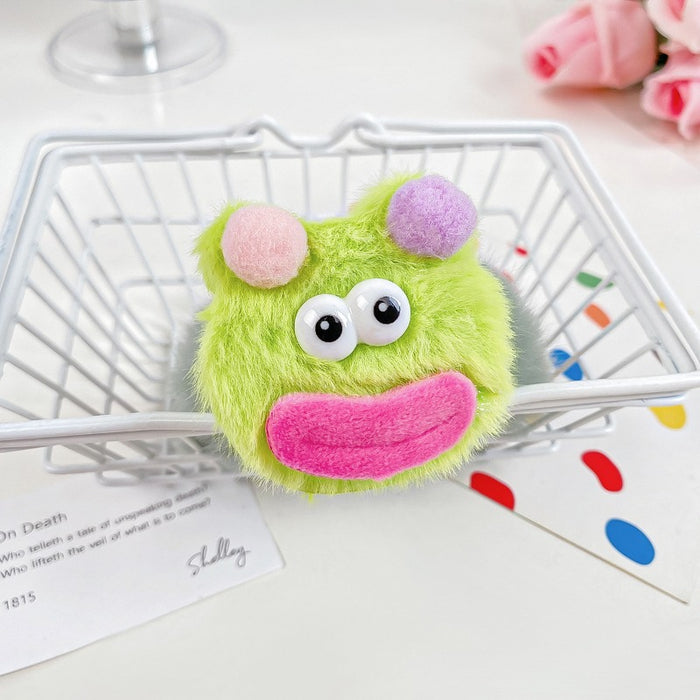 Wholesale Plush Cartoon Cute Big Mouth Monster Hair  Scrunchies JDC-HS-BFY002