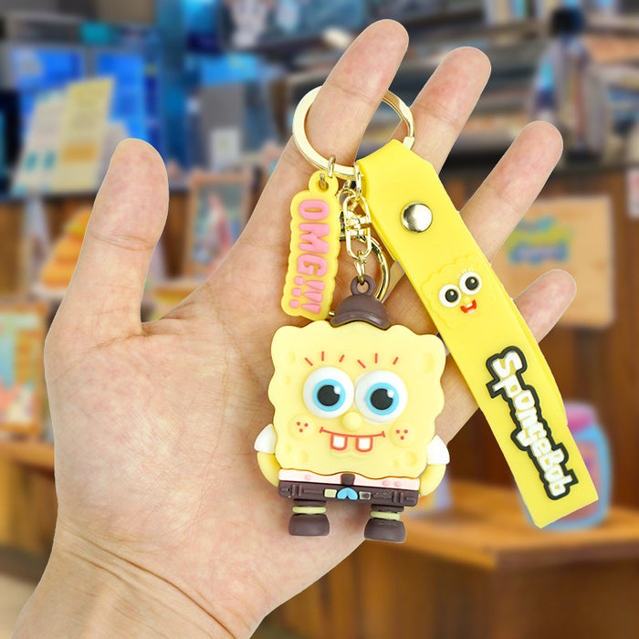 Wholesale Cartoon Silicone Doll Keychain JDC-KC-Yexiang005