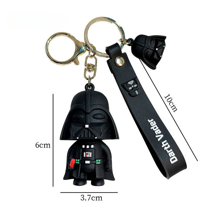 Wholesale Cartoon Silicone Doll Keychain JDC-KC-QiChao057