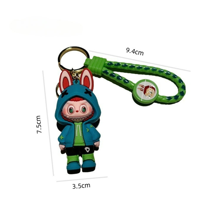 Wholesale Cartoon Cute Lamb PVC Keychains JDC-KC-JinB006