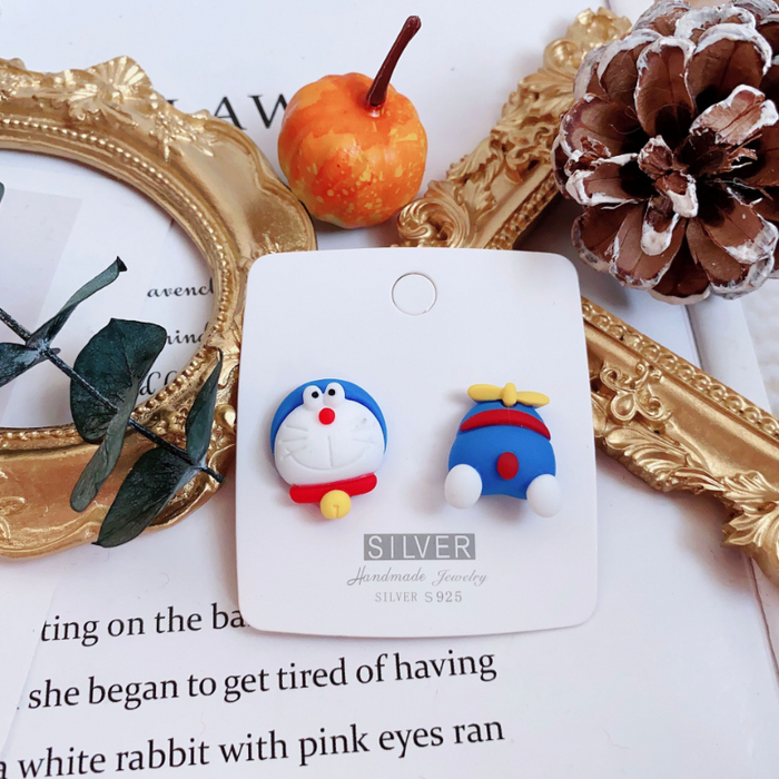 Wholesale alloy funny cute animation earrings (M)  JDC-ES-CST001