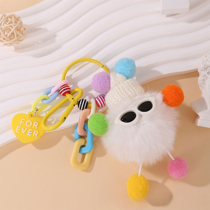 Wholesale Cartoon Cute Plush Keychains JDC-KC-Jinqian002