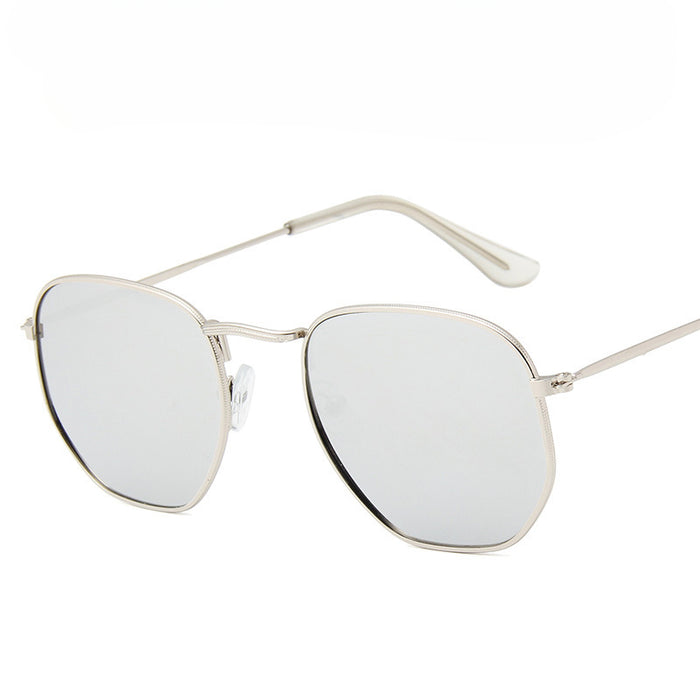 Wholesale Metal Frame Polygonal PC Sunglasses JDC-SG-MaN019