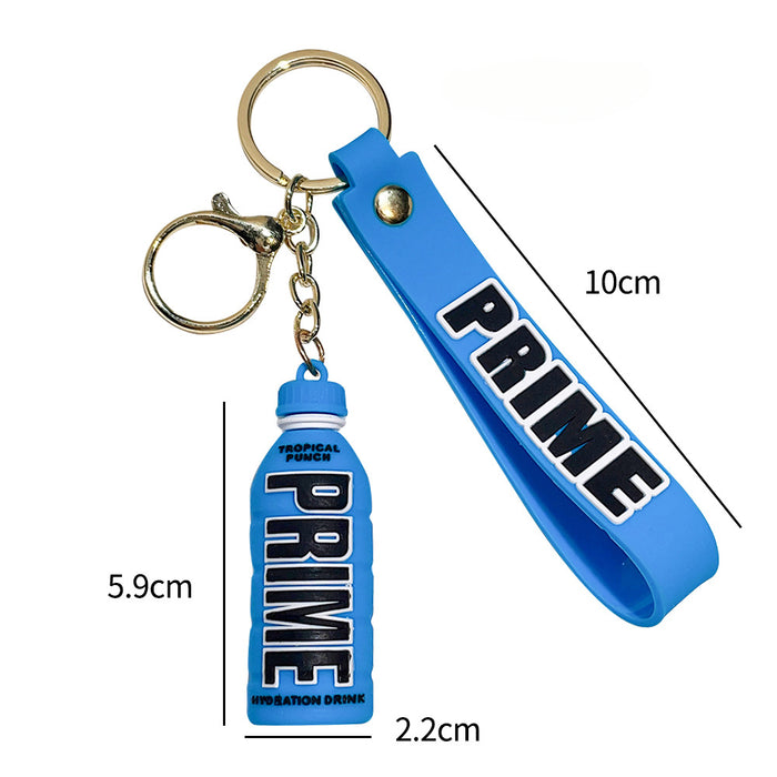 Wholesale Silicone Energy Drink Bottle Keychain JDC-KC-QiChao070