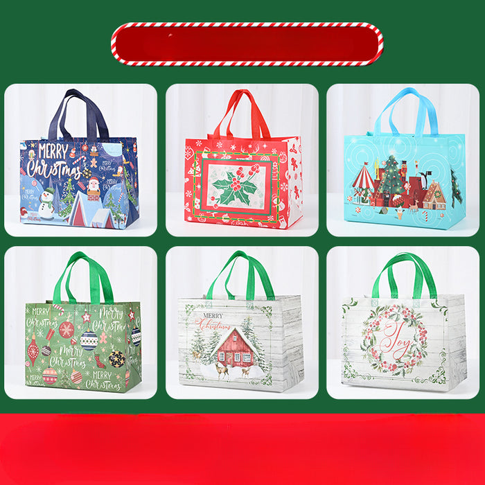 Wholesale Easter Series Hand-held Gift Bags with Creative Cartoon Patterns and Laminated Non-woven Fabric JDC-GB-XJ003