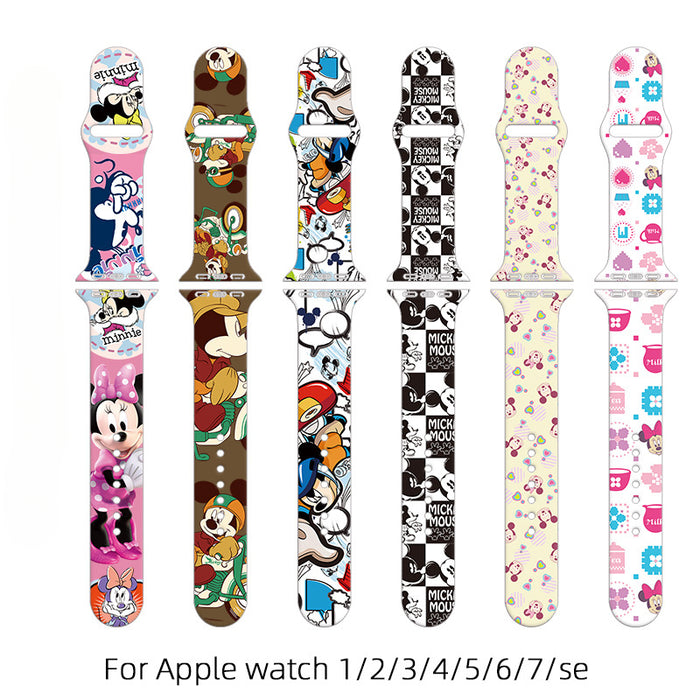 Wholesale Silicone Watch Strap Printing JDC-WD-NuoQi022