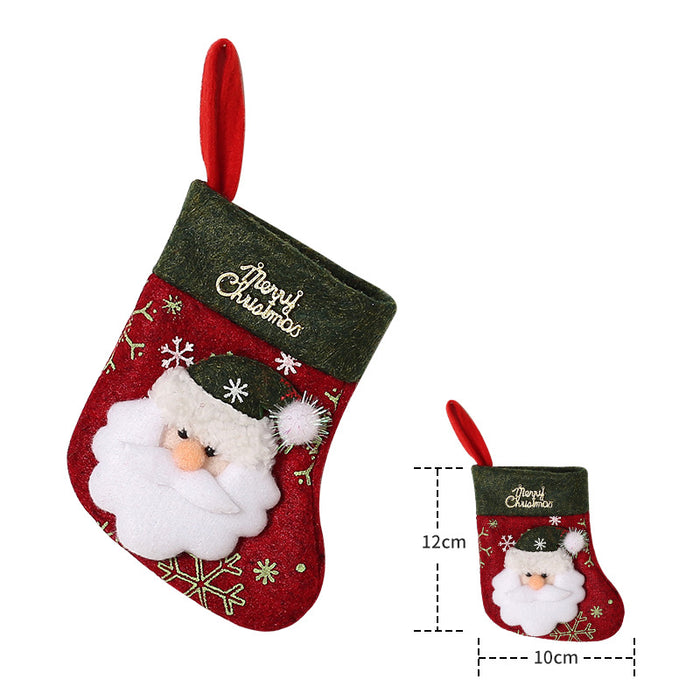 Wholesale Christmas decorations,  sequined old man socks,  Christmas tree ornaments,  gift bags,  Christmas stockings
