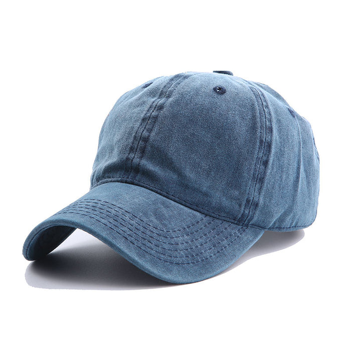 Wholesale Cotton Plain Washed Ponytail Baseball Cap JDC-FH-Chunq014