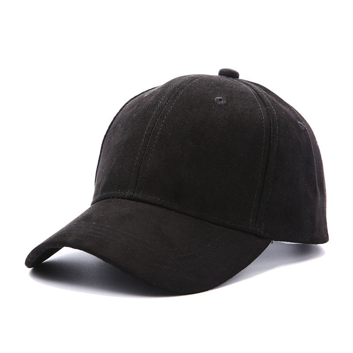 Wholesale Leather Solid Color Curved Brim Baseball Cap JDC-FH-Chunq002