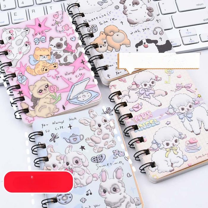 Wholesale 3D Cartoon Paper Coil Notebook JDC-NK-Ceguan001