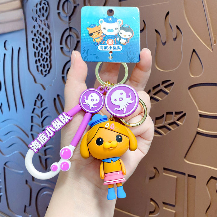 Wholesale PVC Cartoon Doll Keychain JDC-KC-DDL002