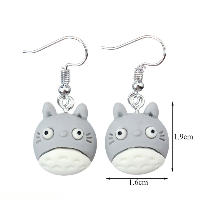 Wholesale Cartoon Animal Resin Earrings JDC-ES-niqing029