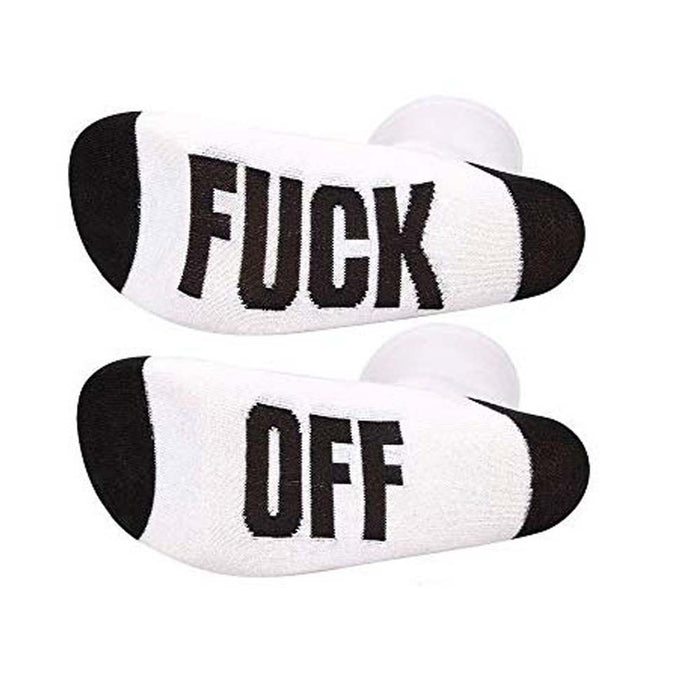 Wholesale English Letters on Soles of Feet Mid-tube Cotton Socks JDC-SK-XQ039