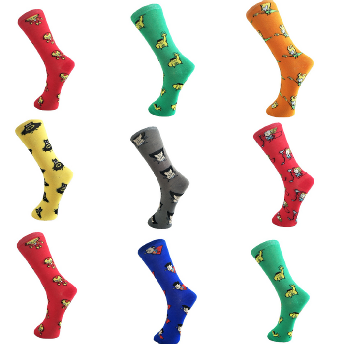 Wholesale cotton cartoon socks  JDC-SK-XY001
