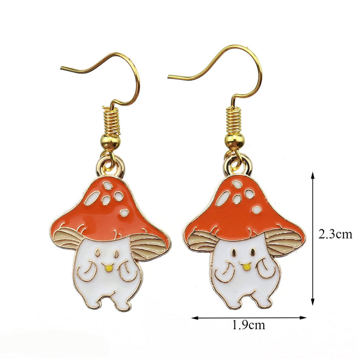 Wholesale Cartoon Animal Resin Earrings JDC-ES-niqing019