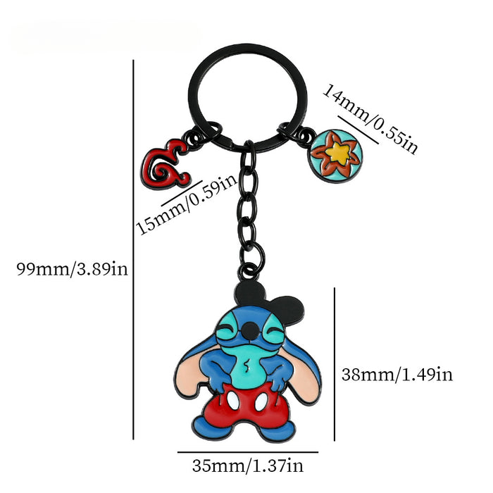 Wholesale Cartoon Zinc Alloy Keychain JDC-KC-BS020