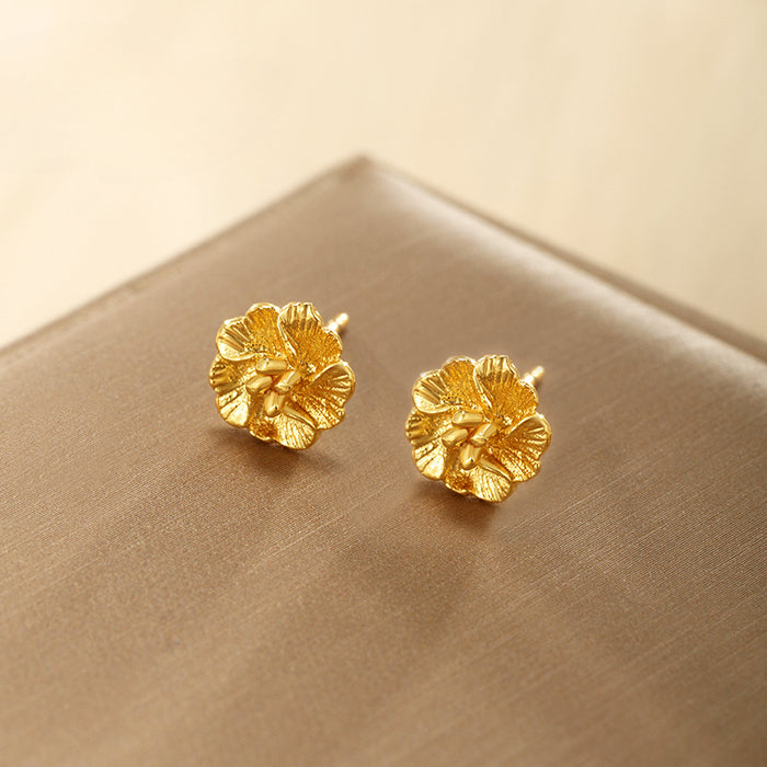 Wholesale Fairy Style Plant Flowers Retro Simple Temperament Design Earrings JDC-ES-XP004