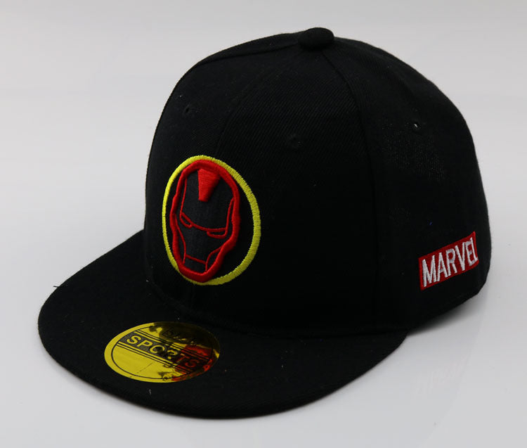 Wholesale Trendy Kids Baseball Cap Red Embroidered Street Style Hat For Summer
