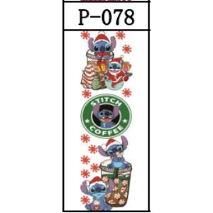 Wholesale 5pcs UV DTF Cartoon Pattern Pen Stickers JDC-ST-JieSheng076