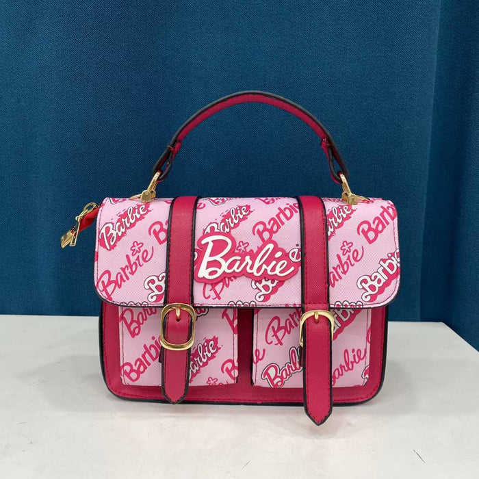Wholesale 2024 New Princess Pink Handheld Shoulder Bag Small Square Bag (F) JDC-SD-ManY006