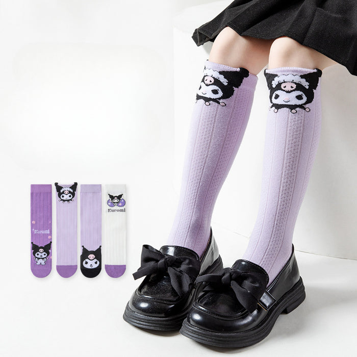 Wholesale Children's Day Thin Mesh Breathable Sweat-absorbent Cotton Stockings JDC-SK-Silie004