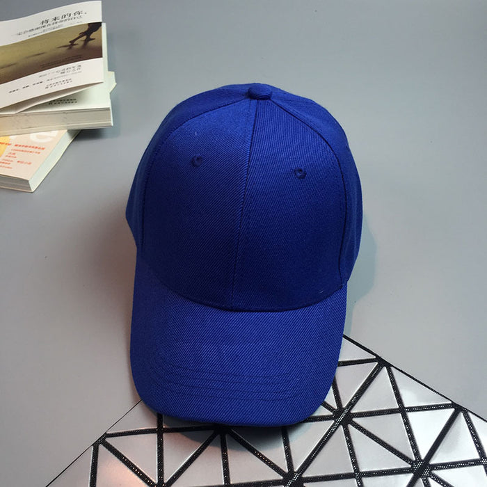 Wholesale Plain Solid Color Curved Brim Baseball Cap