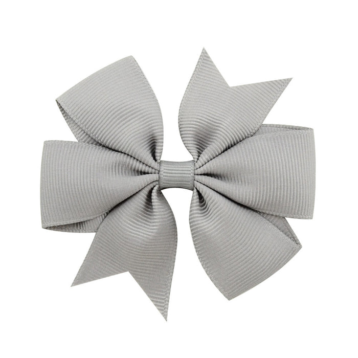 Wholesale Six Ears Solid Color Ribbed Fishtail Bow Set JDC-HC-Xiane022