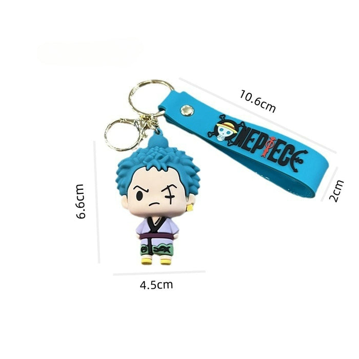 Wholesale Creative Cartoon Cute PVC Soft Keychain JDC-KC-JinB027