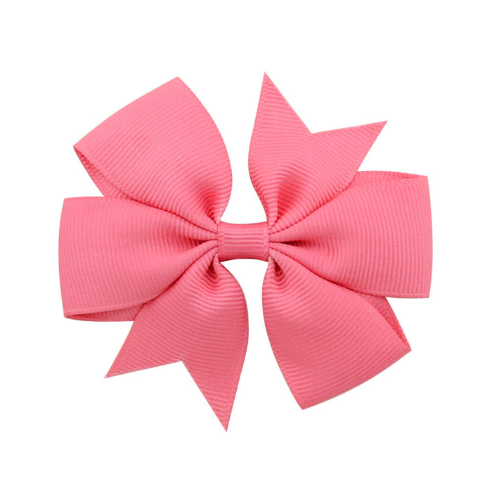 Wholesale Six Ears Solid Color Ribbed Fishtail Bow Set JDC-HC-Xiane022