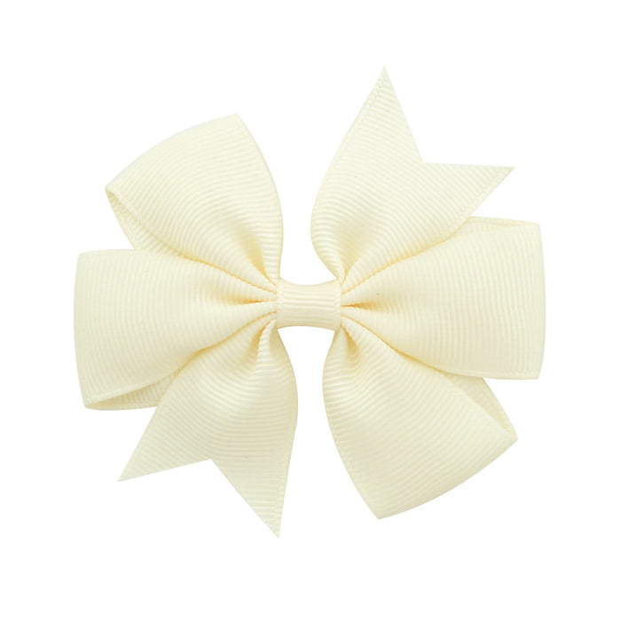 Wholesale Six Ears Solid Color Ribbed Fishtail Bow Set JDC-HC-Xiane022