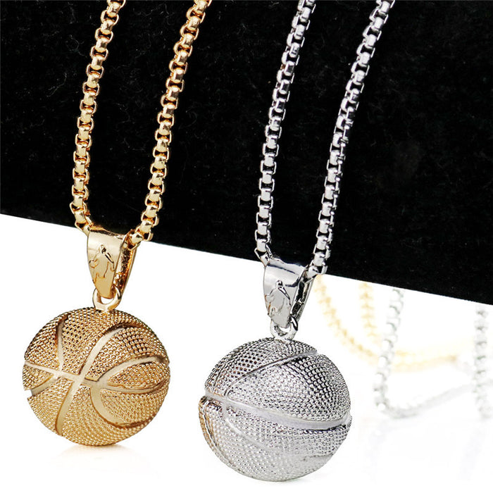 Wholesale Sports Pendant Stainless Steel Necklace JDC-NE-ChengHan001