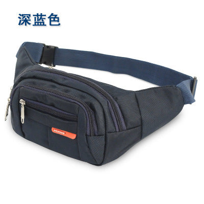 Wholesale Sports Waist Bag Casual Canvas Shoulder Crossbody Bag Outdoor Waterproof Chest Bag