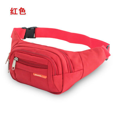 Wholesale Sports Waist Bag Casual Canvas Shoulder Crossbody Bag Outdoor Waterproof Chest Bag