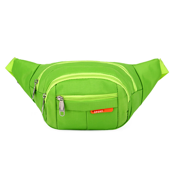 Wholesale Sports Waist Bag Casual Canvas Shoulder Crossbody Bag Outdoor Waterproof Chest Bag