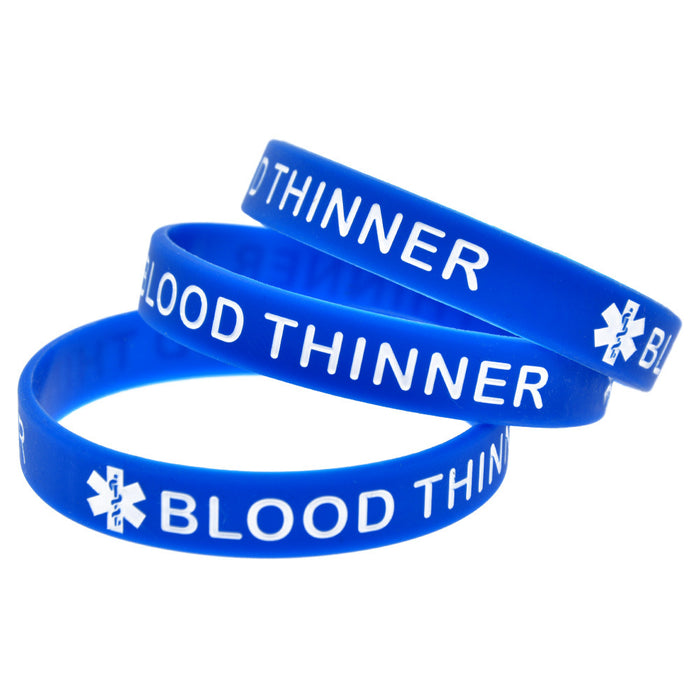 Wholesale Warning message: Silicone wristband size wrist strap