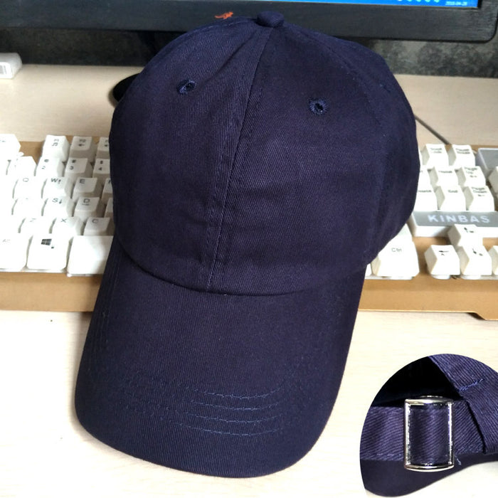 Wholesale Lightweight baseball cap with soft top and no lining, simple cotton duckbill cap