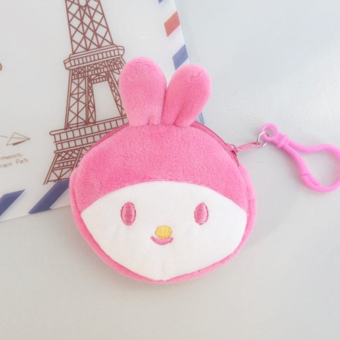 Wholesale Cartoon Cute Plush Small Coin Purse Girls Buckle Coin Bag Student Activity Gift Children Mini Fabric Bag JDC-WT-RC005