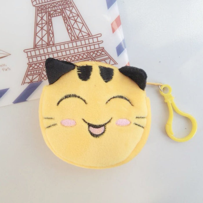 Wholesale Cartoon Cute Plush Small Coin Purse Girls Buckle Coin Bag Student Activity Gift Children Mini Fabric Bag JDC-WT-RC005