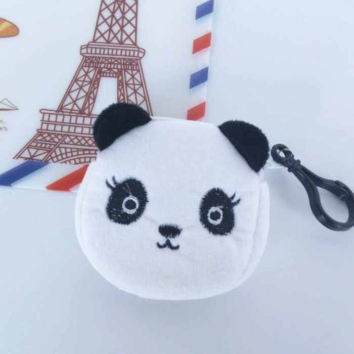 Wholesale Cartoon Cute Plush Small Coin Purse Girls Buckle Coin Bag Student Activity Gift Children Mini Fabric Bag JDC-WT-RC005