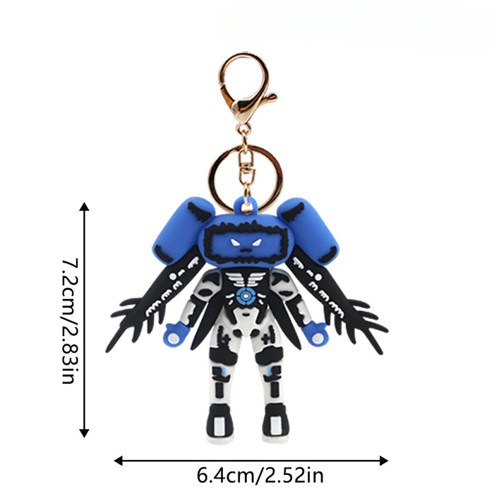 Wholesale Cartoon Anime PVC Keychains JDC-KC-HaoAn011